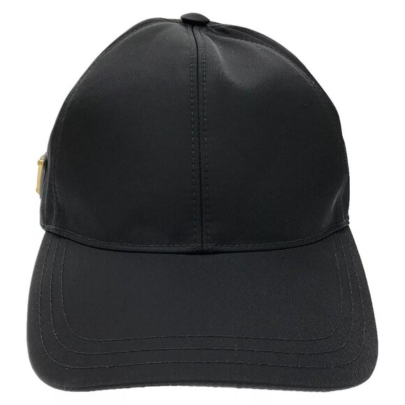 PRADA Baseball cap 1HC2742DMIF0632L Nylon Black NEW Women 1 - Picture 7 of 7